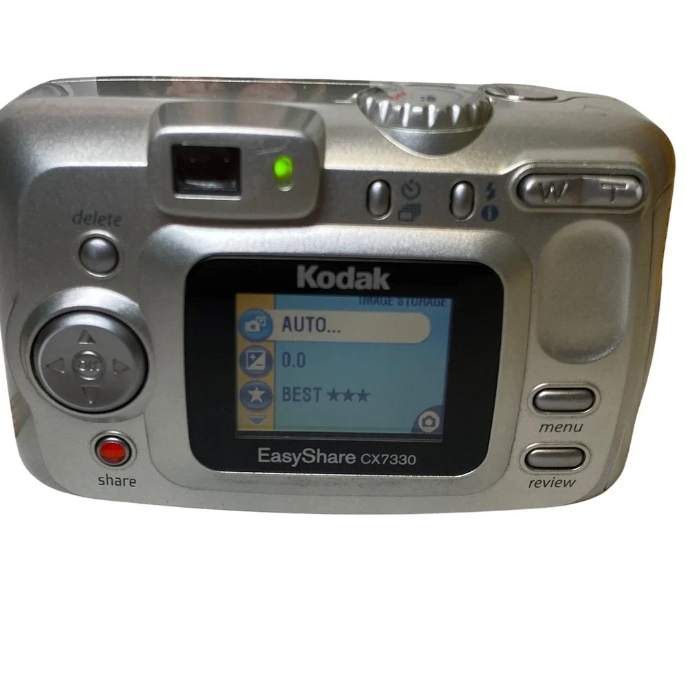 Kodak EasyShare CX7330 3.1MP Digital Camera Tested‎ Works Box Case Cable